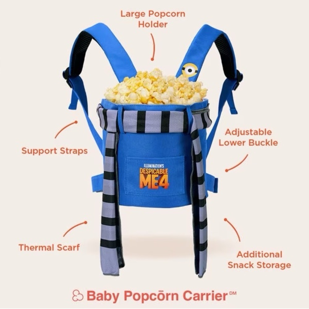 New Despicable Me 4 Official Popcorn Bucket